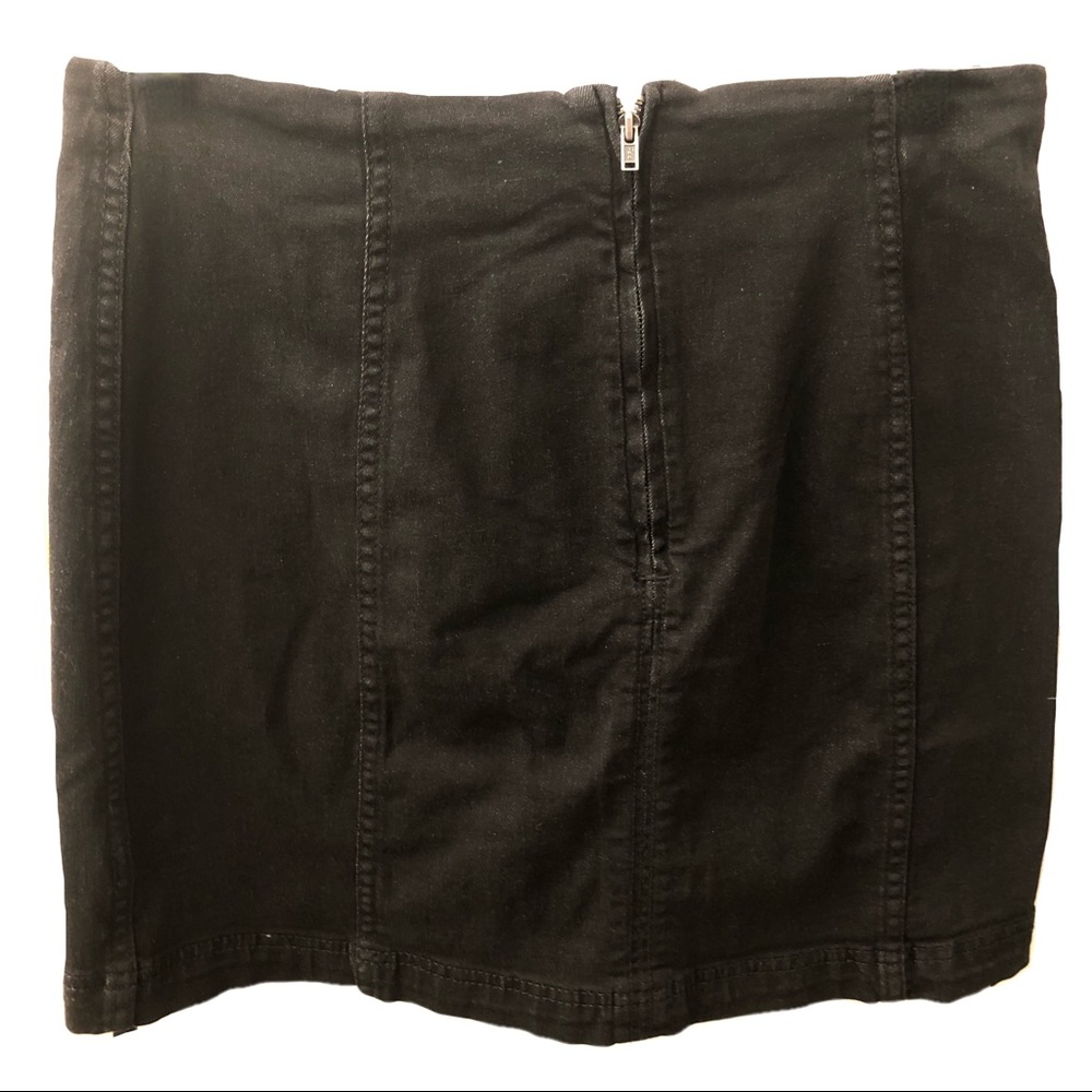 Free people denim mini skirt - Picture 3 of 7